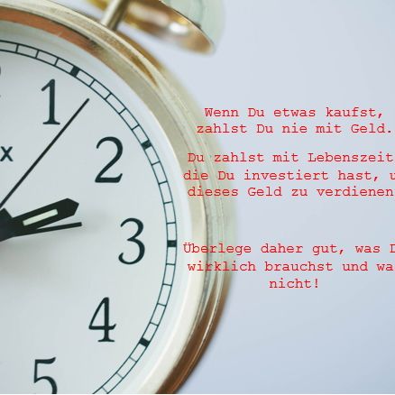 Selbstreflektion zur Selbstentwicklung "Lebenszeit"